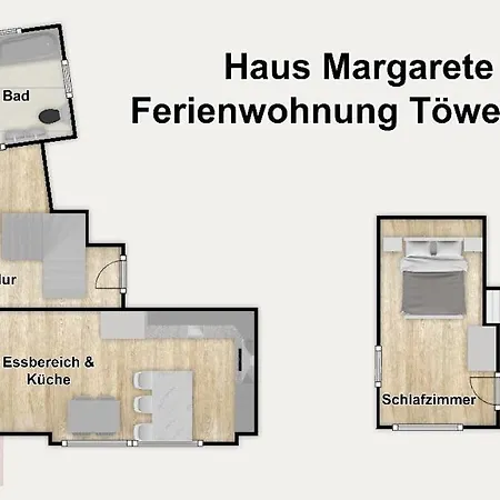 Haus Margarete - Toewerliebe Lejlighed Juist